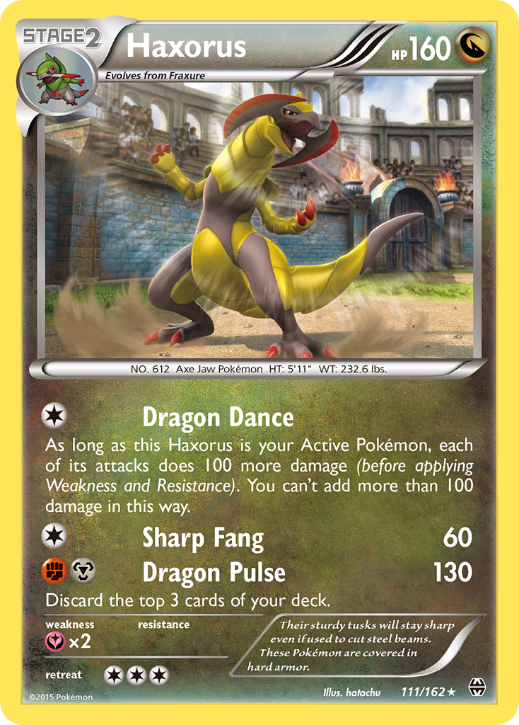 Haxorus (111/162) [XY: BREAKthrough] | Black Swamp Games