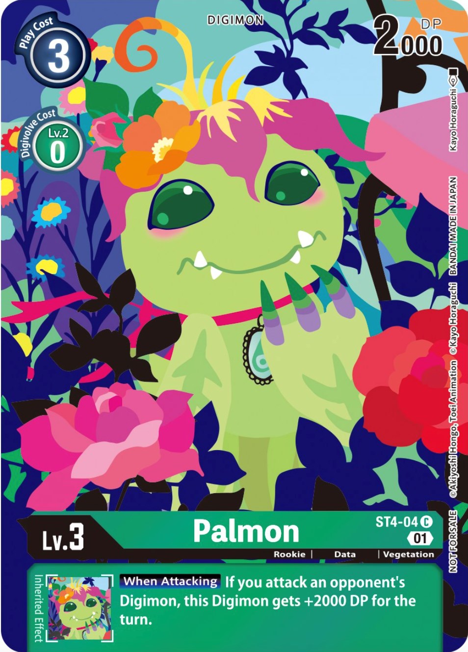 Palmon [ST4-04] (Tamer's Card Set 2 Floral Fun) [Starter Deck: Giga Green Promos] | Black Swamp Games