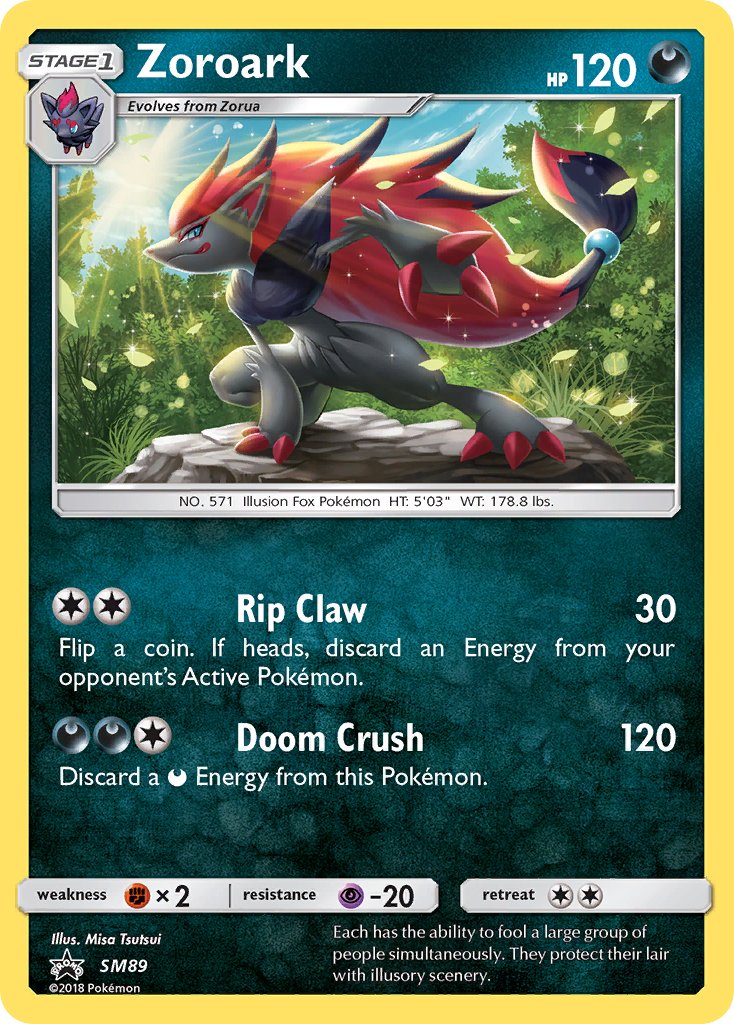 Zoroark (SM89) [Sun & Moon: Black Star Promos] | Black Swamp Games