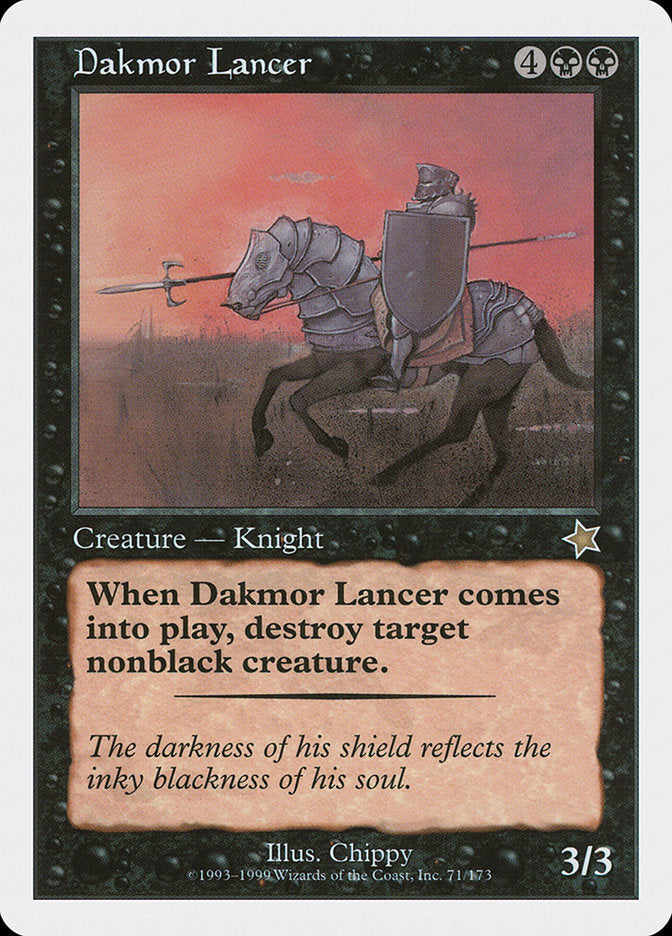 Dakmor Lancer [Starter 1999] | Black Swamp Games