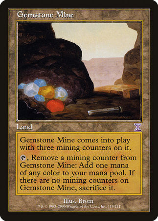 Gemstone Mine [Time Spiral Timeshifted] | Black Swamp Games