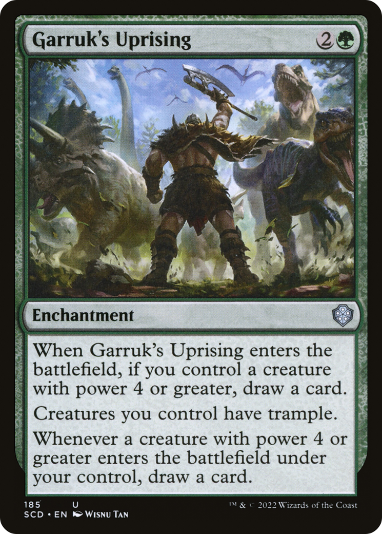 Garruk's Uprising [Starter Commander Decks] | Black Swamp Games
