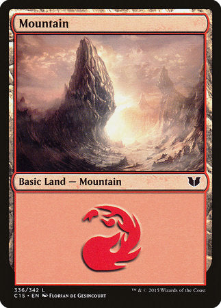 Mountain (336) [Commander 2015] | Black Swamp Games