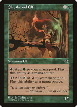Skyshroud Elf [Tempest] | Black Swamp Games
