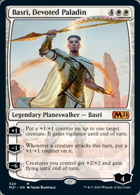 Basri, Devoted Paladin [Core Set 2021] | Black Swamp Games