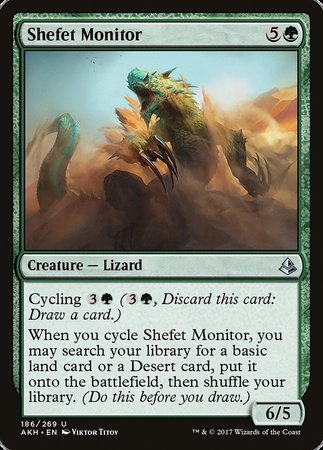 Shefet Monitor [Amonkhet] | Black Swamp Games