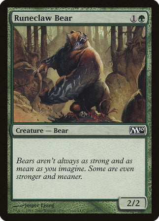 Runeclaw Bear [Magic 2010] | Black Swamp Games