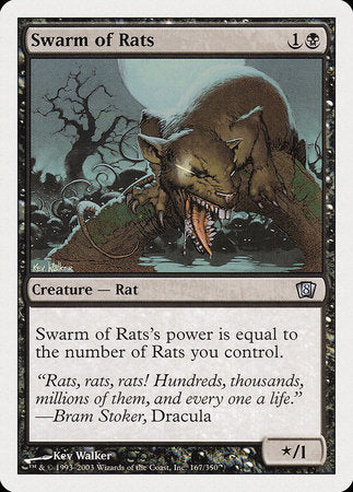Swarm of Rats [Eighth Edition] | Black Swamp Games