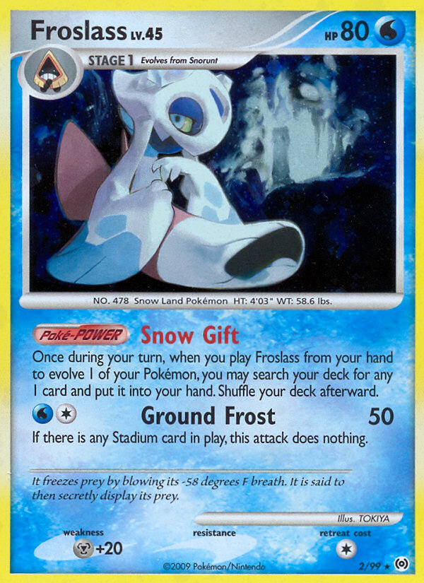 Froslass (2/99) [Platinum: Arceus] | Black Swamp Games