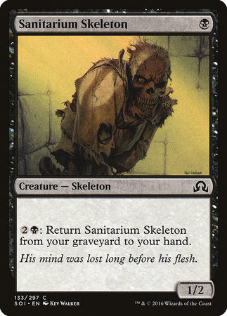 Sanitarium Skeleton [Shadows over Innistrad] | Black Swamp Games