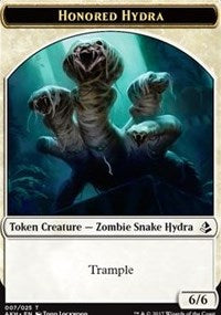 Honored Hydra // Warrior Token [Amonkhet Tokens] | Black Swamp Games