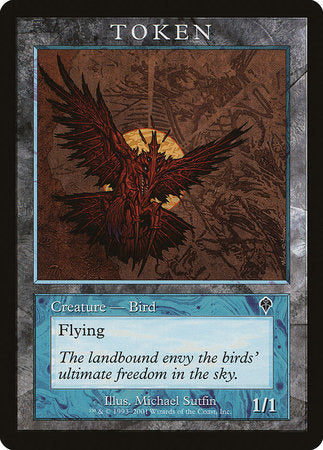 Bird Token (Invasion) [Magic Player Rewards 2001] | Black Swamp Games