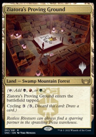 Ziatora's Proving Ground (Promo Pack) [Streets of New Capenna Promos] | Black Swamp Games