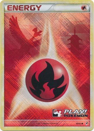 Fire Energy (89/95) (Play Pokemon Promo) [HeartGold & SoulSilver: Call of Legends] | Black Swamp Games