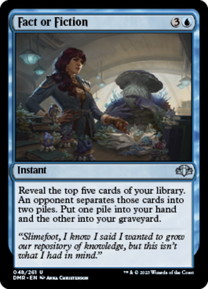 Fact or Fiction [Dominaria Remastered] | Black Swamp Games