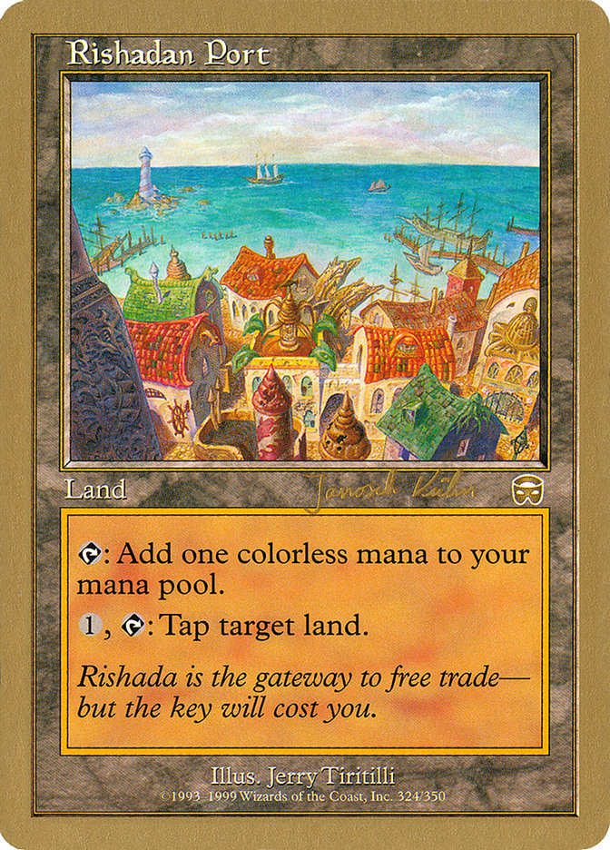 Rishadan Port (Janosch Kuhn) [World Championship Decks 2000] | Black Swamp Games