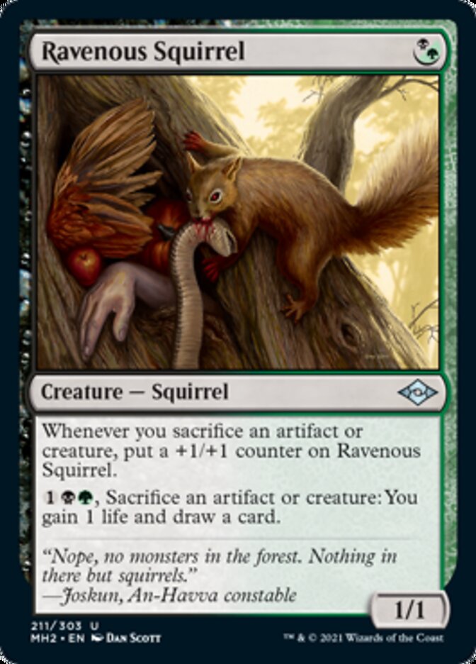 Ravenous Squirrel [Modern Horizons 2] | Black Swamp Games