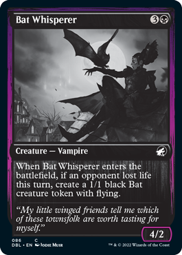 Bat Whisperer [Innistrad: Double Feature] | Black Swamp Games