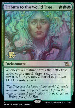 Tribute to the World Tree [March of the Machine Prerelease Promos] | Black Swamp Games