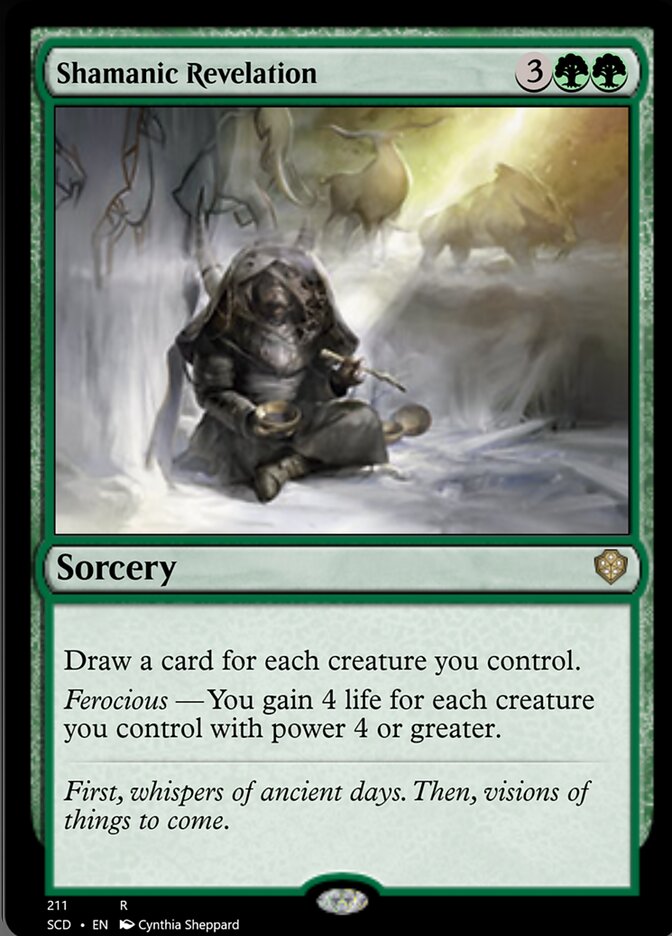 Shamanic Revelation [Starter Commander Decks] | Black Swamp Games