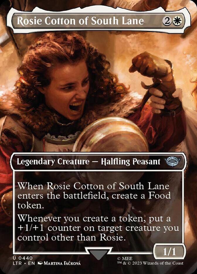 Rosie Cotton of South Lane (Borderless Alternate Art) [The Lord of the Rings: Tales of Middle-Earth] | Black Swamp Games