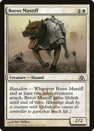 Boros Mastiff [Dragon's Maze] | Black Swamp Games