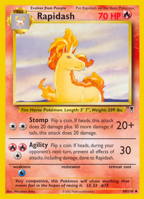 Rapidash (60/110) [Legendary Collection] | Black Swamp Games