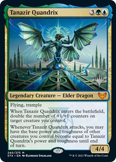 Tanazir Quandrix (Promo Pack) [Strixhaven: School of Mages Promos] | Black Swamp Games