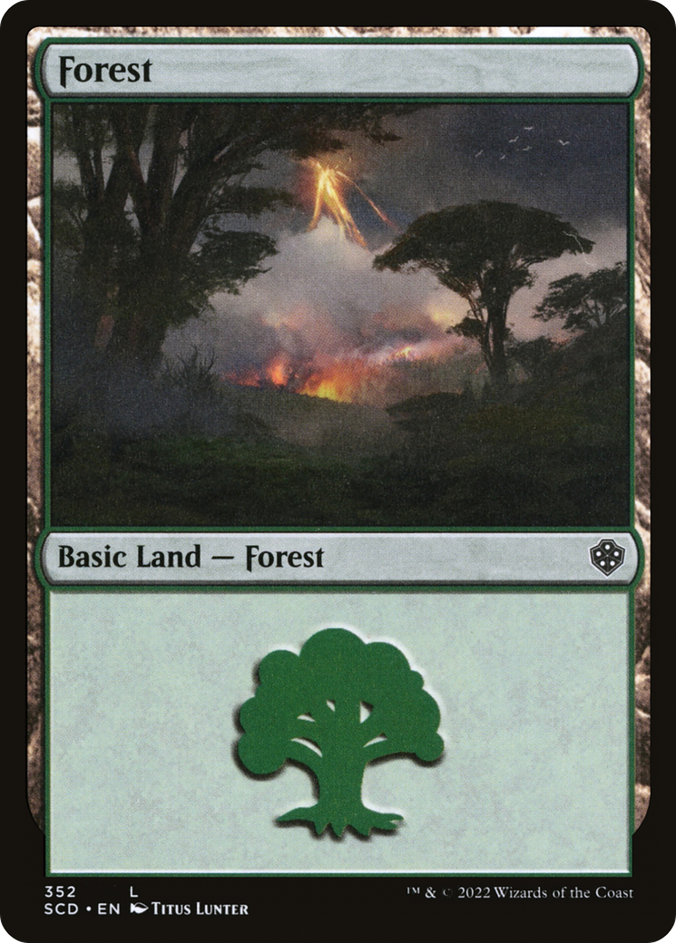 Forest (352) [Starter Commander Decks] | Black Swamp Games