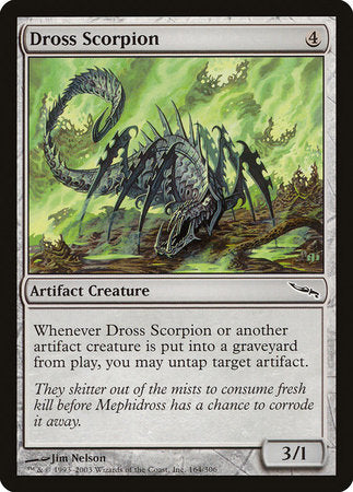 Dross Scorpion [Mirrodin] | Black Swamp Games