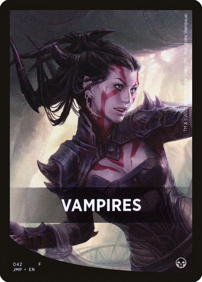 Vampires Theme Card [Jumpstart Front Cards] | Black Swamp Games