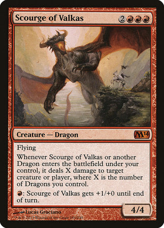 Scourge of Valkas [Magic 2014] | Black Swamp Games