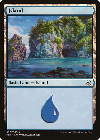 Island (28) [Duel Decks: Mind vs. Might] | Black Swamp Games