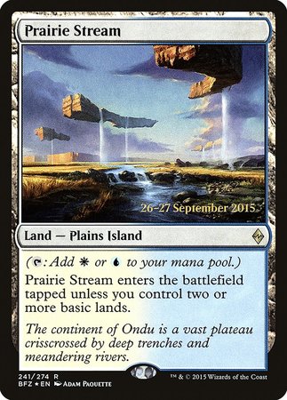 Prairie Stream [Battle for Zendikar Promos] | Black Swamp Games