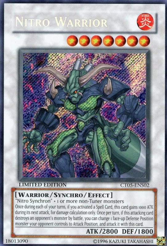 Nitro Warrior [CT05-ENS02] Secret Rare | Black Swamp Games