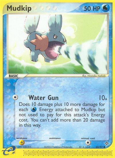 Mudkip (65/97) [EX: Dragon] | Black Swamp Games