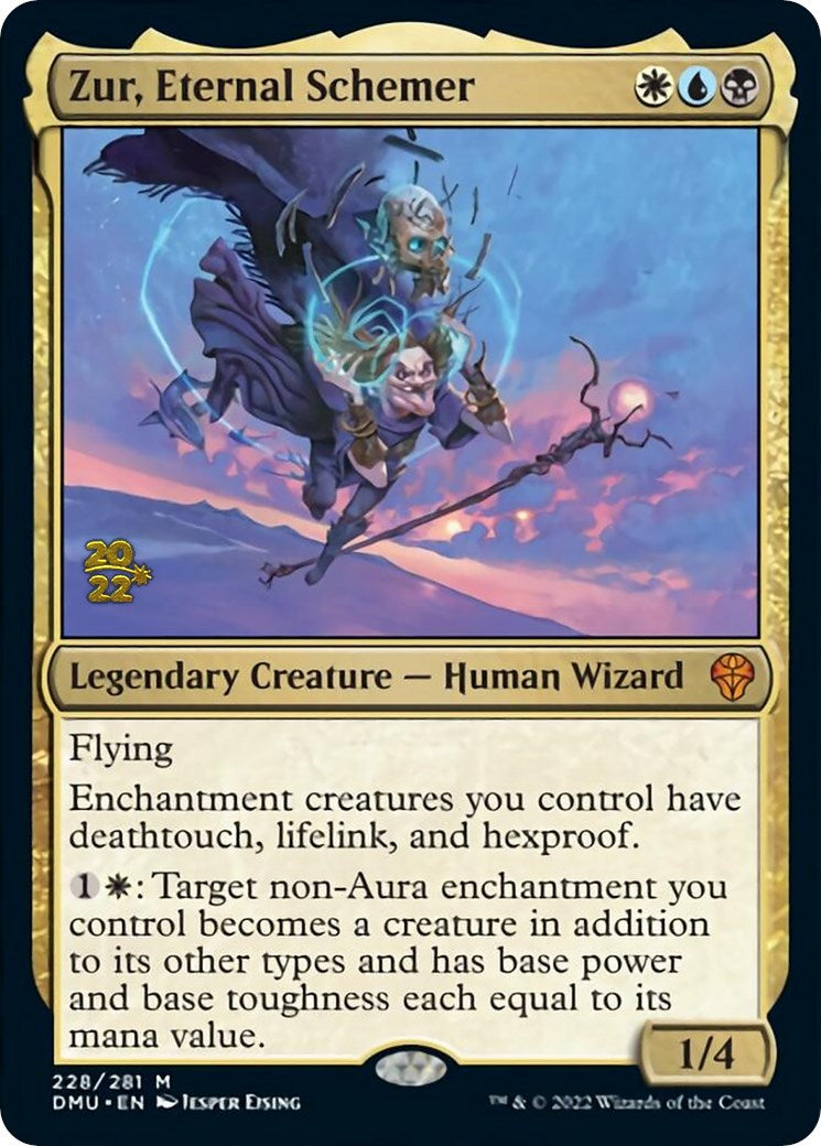 Zur, Eternal Schemer [Dominaria United Prerelease Promos] | Black Swamp Games