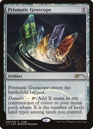 Prismatic Geoscope [Judge Gift Cards 2017] | Black Swamp Games