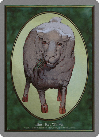 Sheep Token [Unglued Tokens] | Black Swamp Games