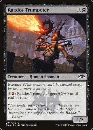 Rakdos Trumpeter [Ravnica Allegiance] | Black Swamp Games