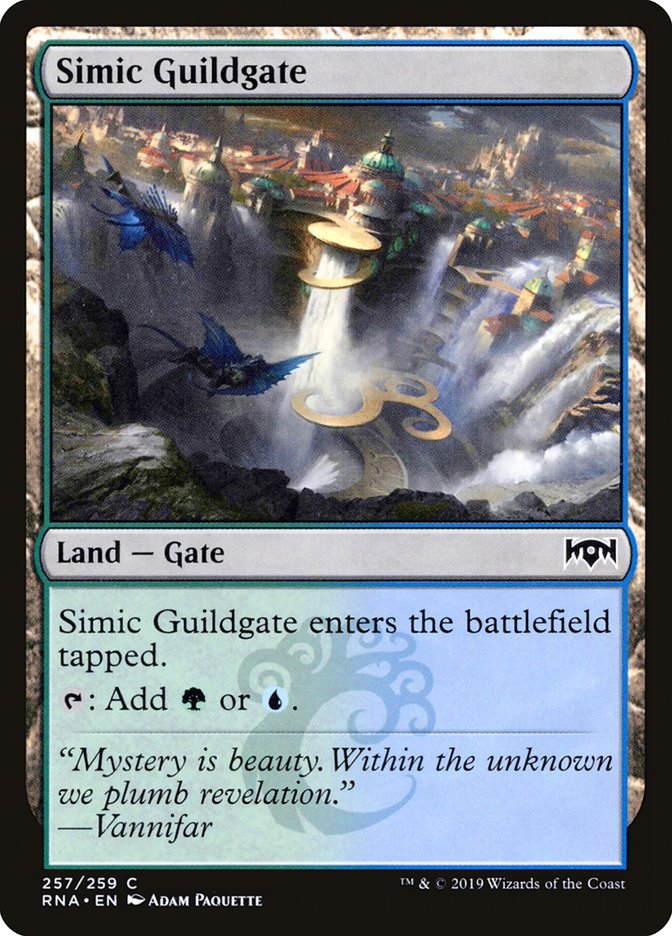 Simic Guildgate (257/259) [Ravnica Allegiance] | Black Swamp Games