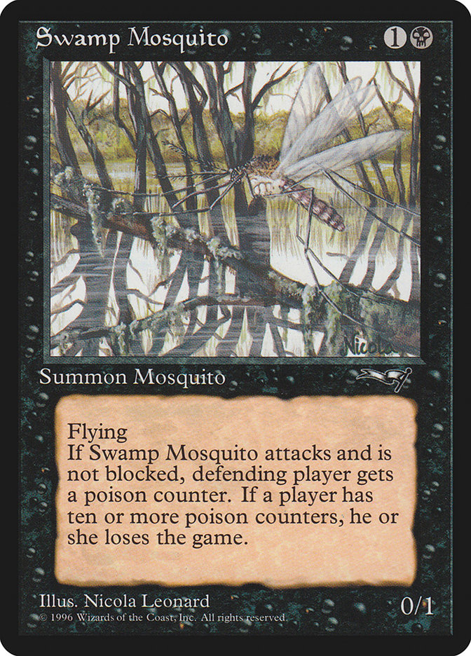 Swamp Mosquito (Facing Side) [Alliances] | Black Swamp Games