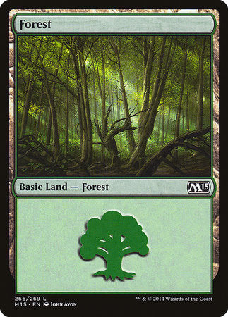 Forest (266) [Magic 2015] | Black Swamp Games