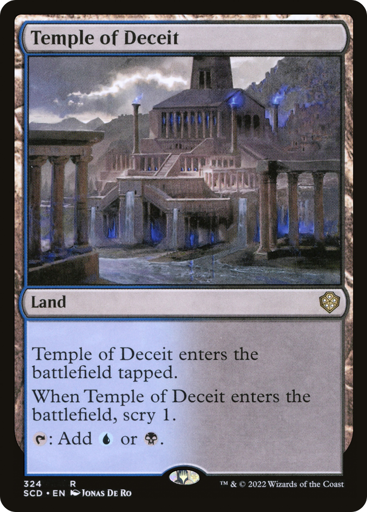 Temple of Deceit [Starter Commander Decks] | Black Swamp Games