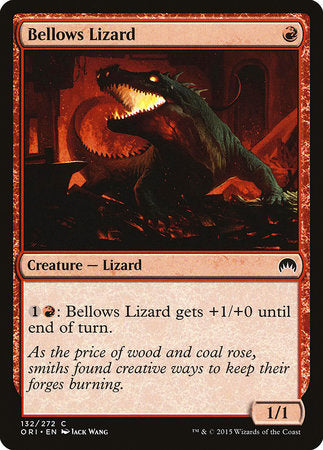 Bellows Lizard [Magic Origins] | Black Swamp Games