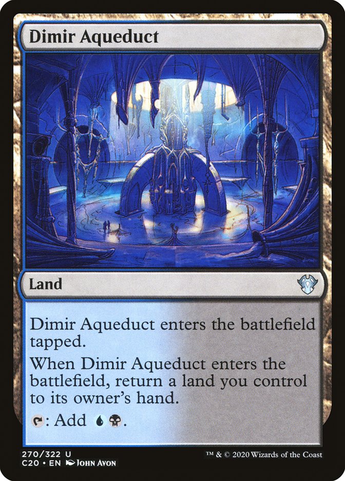 Dimir Aqueduct [Commander 2020] | Black Swamp Games