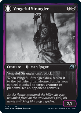 Vengeful Strangler // Strangling Grasp [Innistrad: Double Feature] | Black Swamp Games