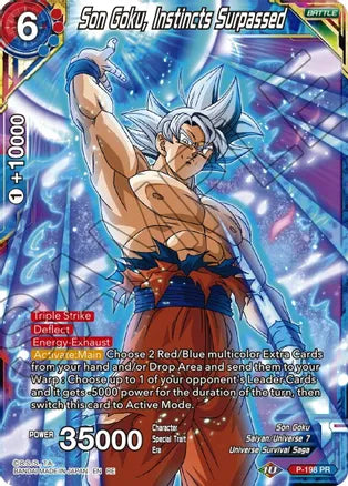 Son Goku, Instincts Surpassed [P-198] | Black Swamp Games