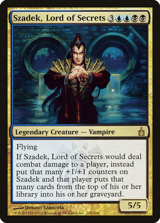 Szadek, Lord of Secrets [Ravnica: City of Guilds] | Black Swamp Games