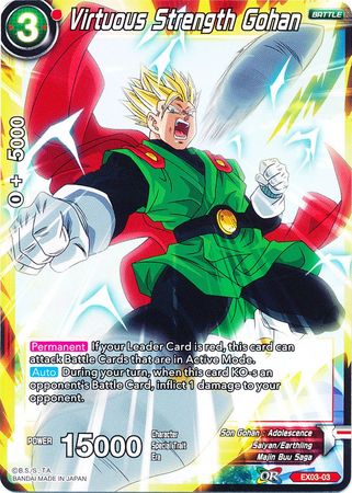 Virtuous Strength Gohan [EX03-03] | Black Swamp Games